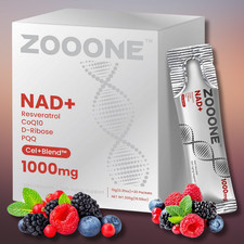 NR1000 NAD+ Drink Mix - Berry Flavor, Energy & Skin Support, 30 Pack picture