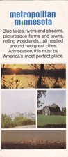 1970's Metropolitan Minnesota Promotional Tourism Brochure picture