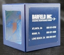 Coin Bank Vintage Barfield Inc Promo Jet Airplane Plastic Advertising Tonyo picture