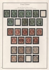 France 1862�1872 Specialized Collection Of 210 Napoleon Stamps & 11 Ceres Issues picture