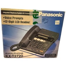 Vintage Panasonic KX-T2720 EASA-PHONE Answering System Corded Phone Heritage New picture