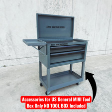 Mini Roll Cart, Side Tray & Handle Combo for US General Mini Tool Boxes picture