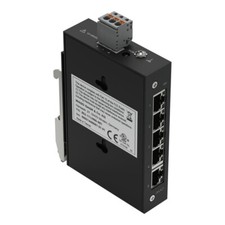 WAGO 852-111 Industrial unmanaged ECO Switch; 5-port 100Base-TX; black picture