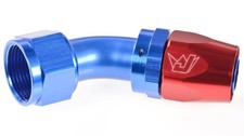 JEGS 45 degree Max Flow Swivel Hose End -16 AN picture