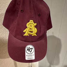 '47 Brand Arizona State Sun Devils Women's Adjustable Hat One Size Maroon Gold picture