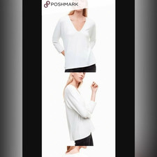 Aritzia Wilfred Free Aneta Shirt White S picture