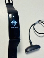 Fitbit Inspire 2 Black Excellent Condition Complete Bundle w/ OEM Charger Clean picture