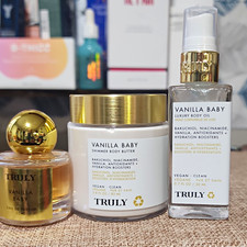 Truly Vanilla Baby Vegan 3pc Set: EDP 10mL, Body Butter 2.8oz, Oil 0.7oz picture