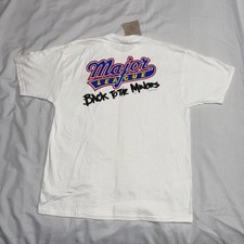 Vintage 1998 Major League “Back To The Minors” Movie Promo Shirt New W/tags XL picture