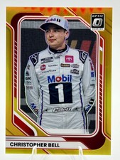 2026 Panini Donruss Racing NASCAR Optic Gold Prizm /10 Christopher Bell #40 picture