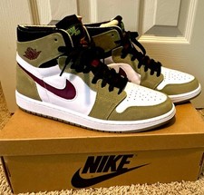 Air Jordan 1 Zoom Comfort Neutral Olive/Altitude Green 11.5 CT0978-203 picture