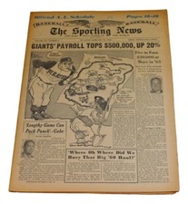 1963 The Sporting News 2/16/1963 TSN AL Schedule Giants Payroll 83768 picture