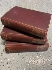 Antique 1899 The Greville Memoirs Books Volumes 1-3 picture