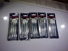 NEW 5pk. BOSCH 3pc. T-SHANK WOOD SCROLL JIGSAW BLADES  # T119B03 picture