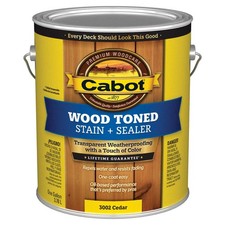 CABOT 140.0003002.007 Translucent CoatingCedar,Flat,1 gal. 2NTA9 picture