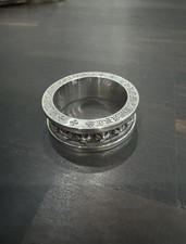 Chrome Hearts 2006 .925 Sterling Silver CH Plus Cross Ring Authentic Size US 9.5 picture