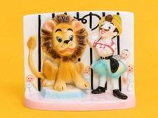 CUTE Vintage Circus Figurine Planter Japan 1950s Kitschy Retro Napco Ceramic picture