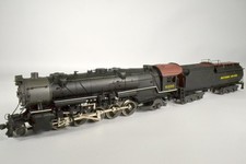 B&O Big Six 6200, AHM/Rivarossi 2-10-2 Santa Fe, new, w/optional geared driver picture