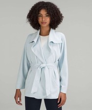 Lululemon Softstreme Belted Wrap Powder Blue Women's Sz XS/S picture
