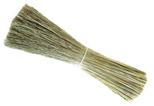 Broomcorn 20 inch length 1 pound bundle of outsides/hurl  picture