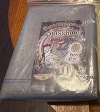 2023 Spellground Playmat 2-Player Oldskhool Gray V7 **HOT** + Bonus picture