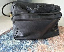 Loewe Madrid Black Messenger Bag Shoulder Strap Zip Closure Solid Unisex picture