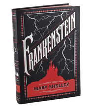 FRANKENSTEIN by Mary Shelley Deluxe Soft Faux Leather Cover Horror Classic *New* picture