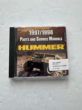 Vintage 1997/1998 Hummer Parts & Service Manuals picture