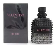 Uomo Born In Roma by Valentino 100ml 3.4 fl oz EDT Cologne Spray New In Box picture