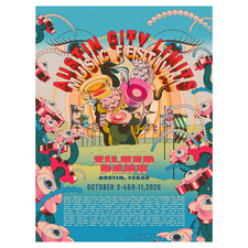 Austin City Limits Poster 2026 ACL Music Festival picture