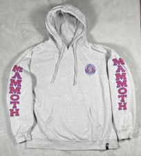 Mammoth Mountain California Hoodie XL Gray Pullover Ski Snowboard Graphic Logo picture