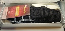 Wanna Be H LF Winter 1B 100% Indian Remy Curly Human Hair Wig Natural Black picture