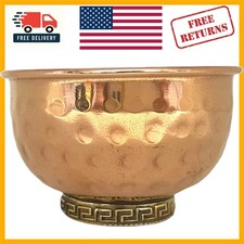 3-Inch Copper Bowl - Hand Hammered for Offering, Smudging & Elegant Display picture