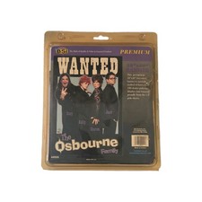 The Osbourne's Family TV Wanted Banner 28x40