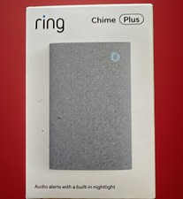 Ring Chime Plus Clear Audio Alert System White NEW Factory Sealed picture