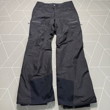 Patagonia Men’s Powder Town Pants Medium Black Snow Pants H2NO Recco picture