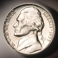 1953-D Jefferson Nickel GEM BU UNC From Original Roll FAST SHIPPING picture