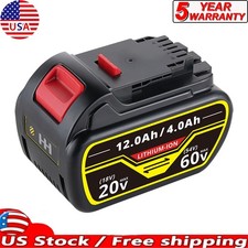 12.0Ah Li-Ion Battery for 20V/60V Max Flexvolt DCB606 DCB609 DCB612 picture