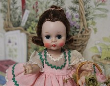 Madame Alexander Kins vintage 1956 Doll w/Flower Basket ADORABLE picture