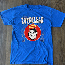Everclear Band Poster Collection Cotton Unisex T-Shirt Blue S-5XL picture