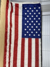 Vintage Valley Forge Perma-Nyl 3x5 100% Nylon American Flag ~ Made in the USA picture