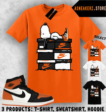 Tee Shirt Matching AJ 1 High Shattered Backboard Match Sneaker S Dog Sneakerhead picture
