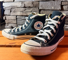 Converse Chuck Taylor All Star High Top Black Canvas Lace-Up Men's Sneaker picture
