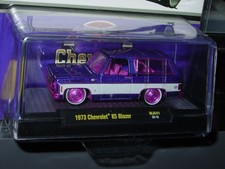 M2 MACHINES 1973 CHEVROLET CHEVY K5 BLAZER TRUCK COLLECTIBLE CHASE -Purple, READ picture