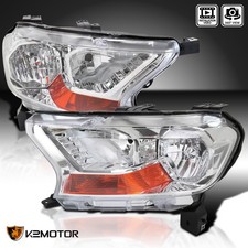 Clear Fits 2019-2023 Ford Ranger XL XLT Halogen Headlights Lamps Left+Right picture