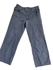 Point Zero Mens Blue Denim Jeans Size 34 Relaxed Fit Vintage 90s 5-Pocket picture