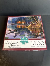 Buffalo Games Jigsaw Puzzle 1000pc Multicolor Darrell Bush Early Reflections picture