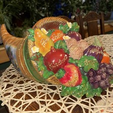 Bradford Exchange Thomas Kinkade’s Fruit of the Spirit Cornucopia A1755 2010 picture