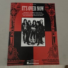 L.A. GUNS It's Over Now 1991 SHEET MUSIC P/V/G Unused picture