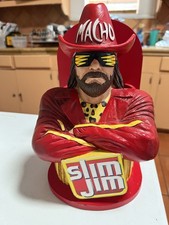 Macho Man Randy Savage Slim Jim Original Red Store Display WWE 2020 Limited Rare picture